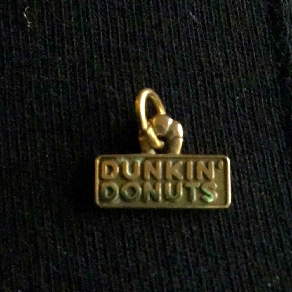 14k gold mb signed Dunkin’ Donuts charm